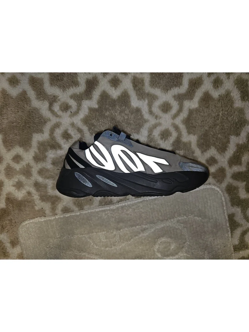 Size 10 - adidas Men's Yeezy Boost 700 MNVN Metallic